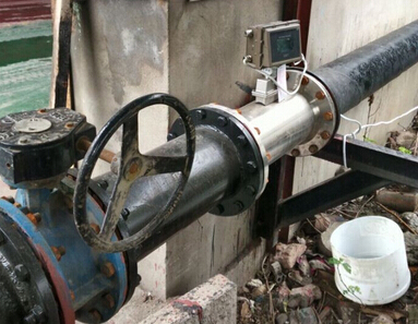 二氧化碳流量計現場安裝使用圖